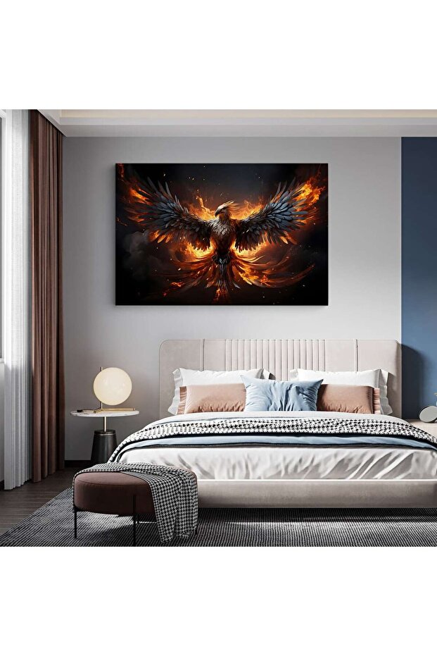 Phoenix bird painting, code 5511 - 4