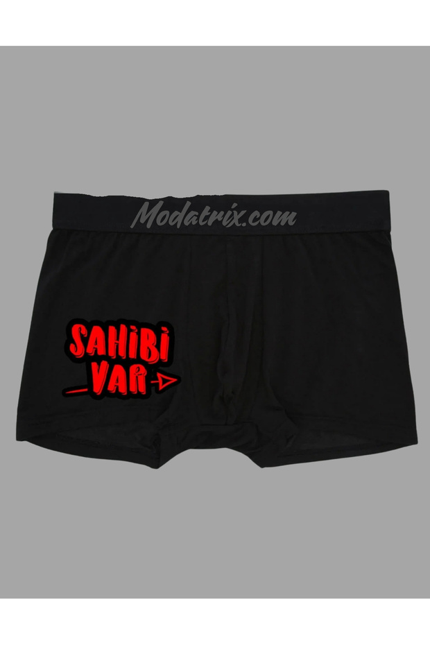 Sahibi Var Baskılı Boxer - 1