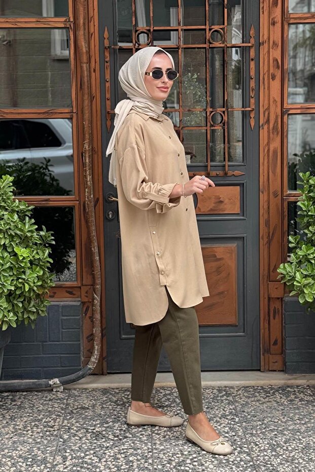 Tunik 10002521211023 Bej - 2