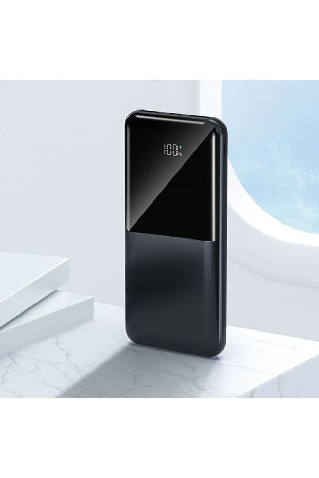 10000mAh Portable Power Bank | Dual USB Output, External Battery, Digital Display - 2