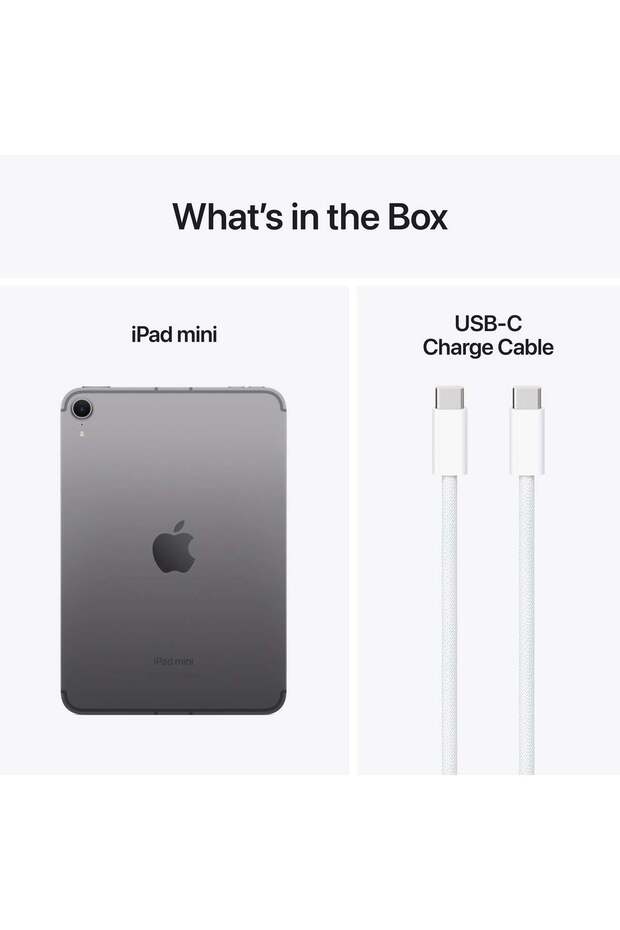 iPad mini 7, 256 GB, Cellular, Gri Spațial - 10