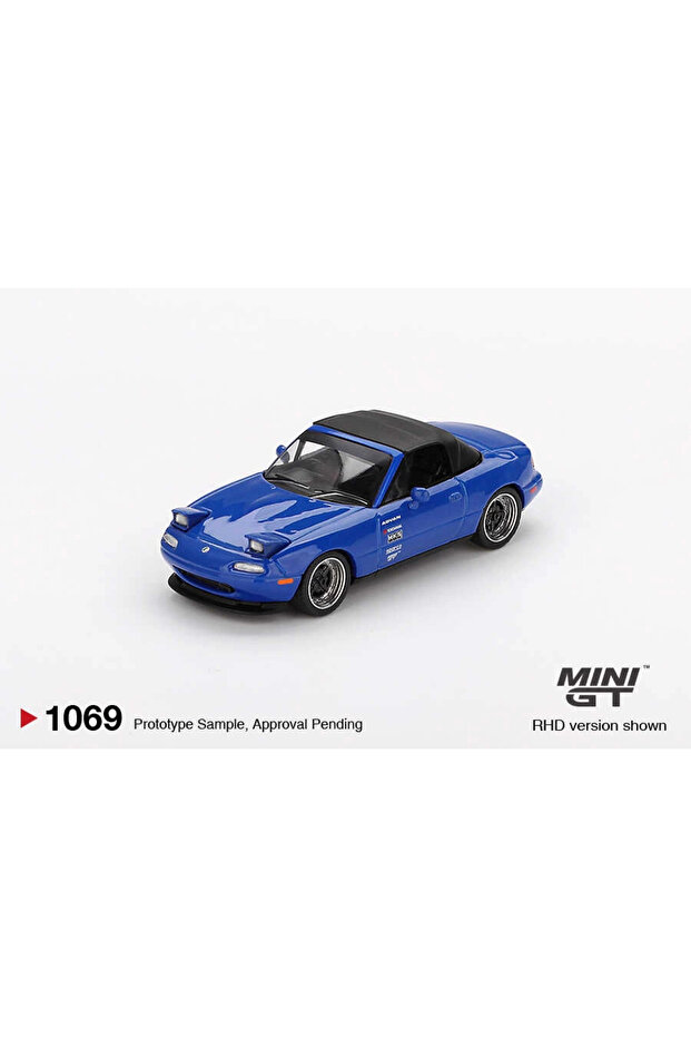 1/64 Mazda Miata MX-5 (NA) Tuned Version Dark Blue MGT01069 - 1