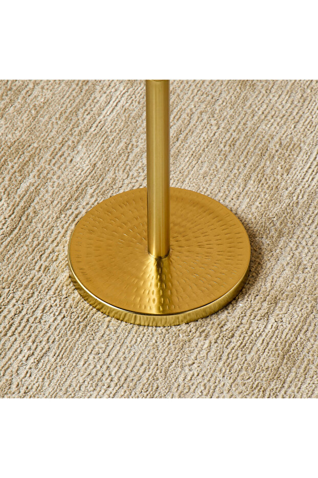 طاولة جانبية مستديرة من الحديد المطروق - 5