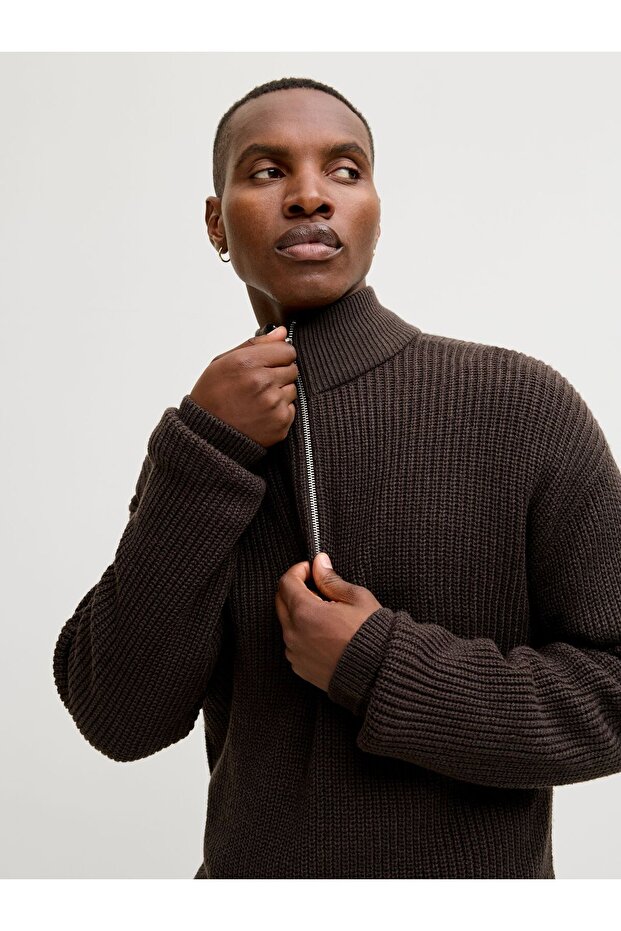 Strickpullover Einfarbig Strickpullover - 7