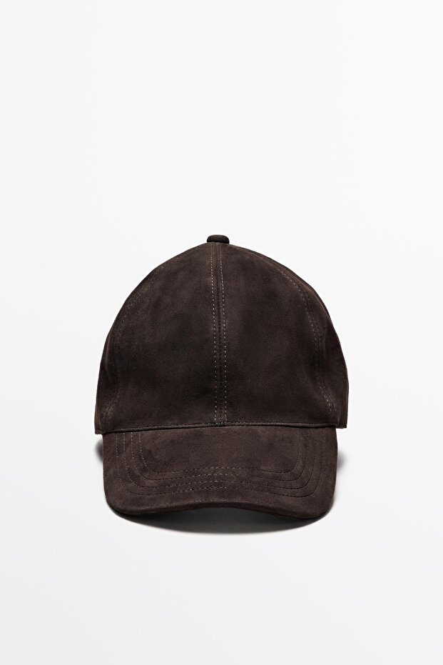 Süet deri şapka - 1
