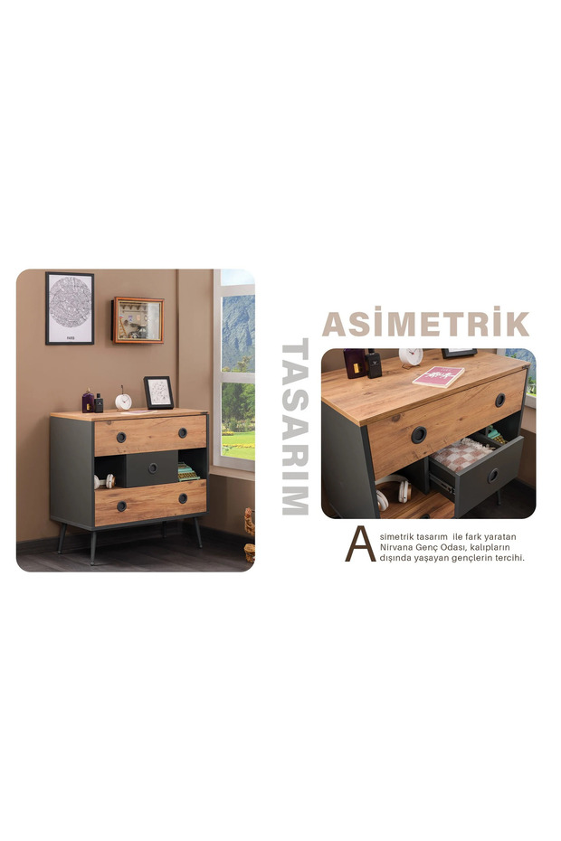 Nirvana Genç Odası 6 Parça - 7