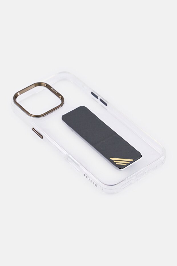 جراب مورفيكس كلارا جريب الواقي لهاتف آيفون 16 برو ماكس، شفاف - 4