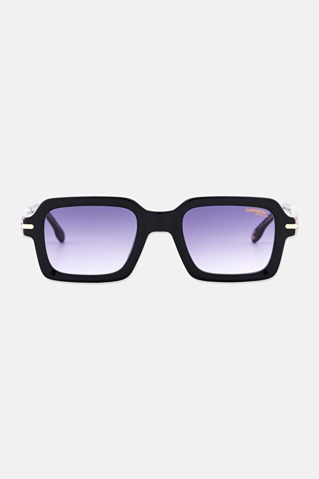 Men 2079522M25008 Rectangle Sunglasses, Black