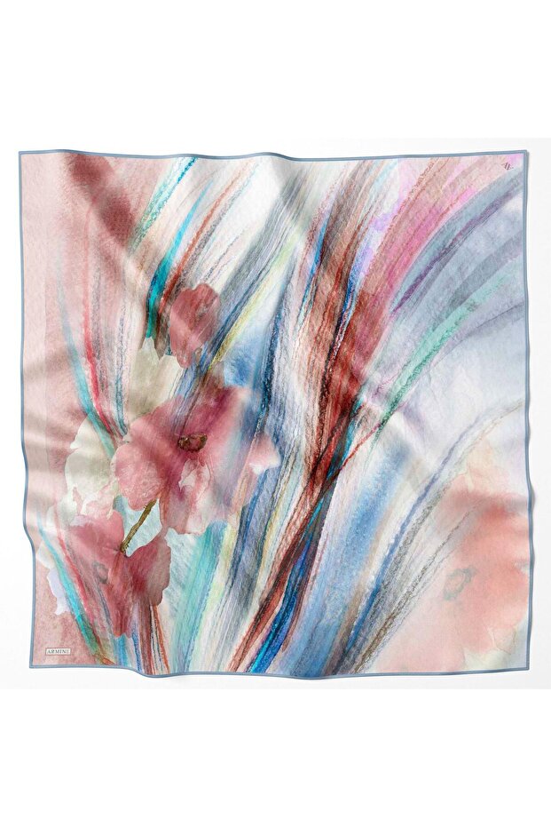 İpek Eşarp - 9102D-35 - Tivil - 1