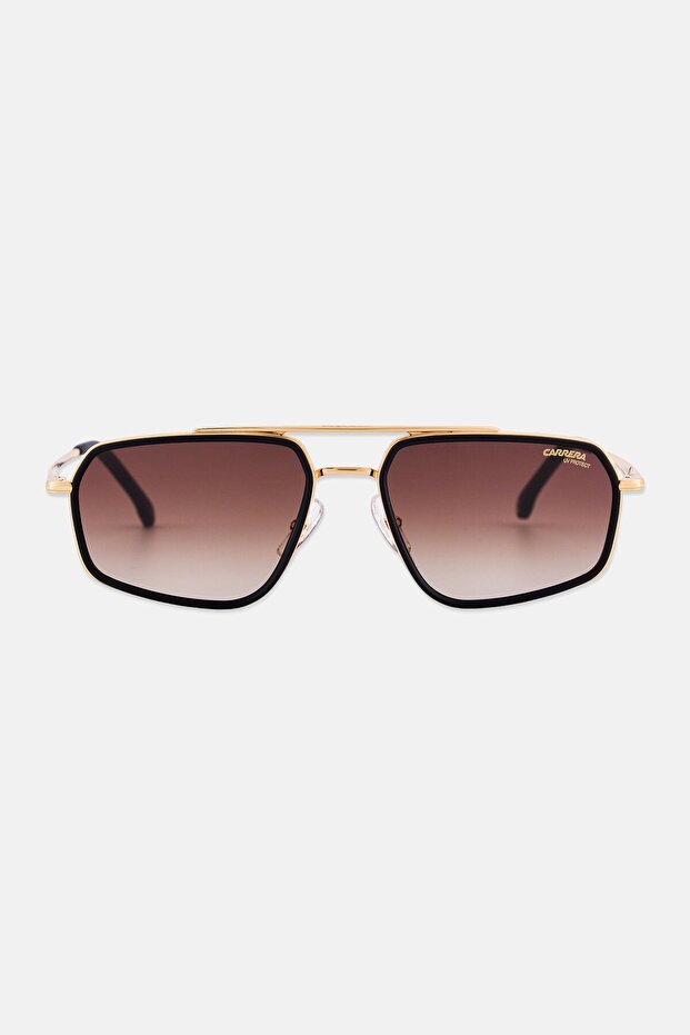 Men 2076020035886 Aviator Sunglasses, Black