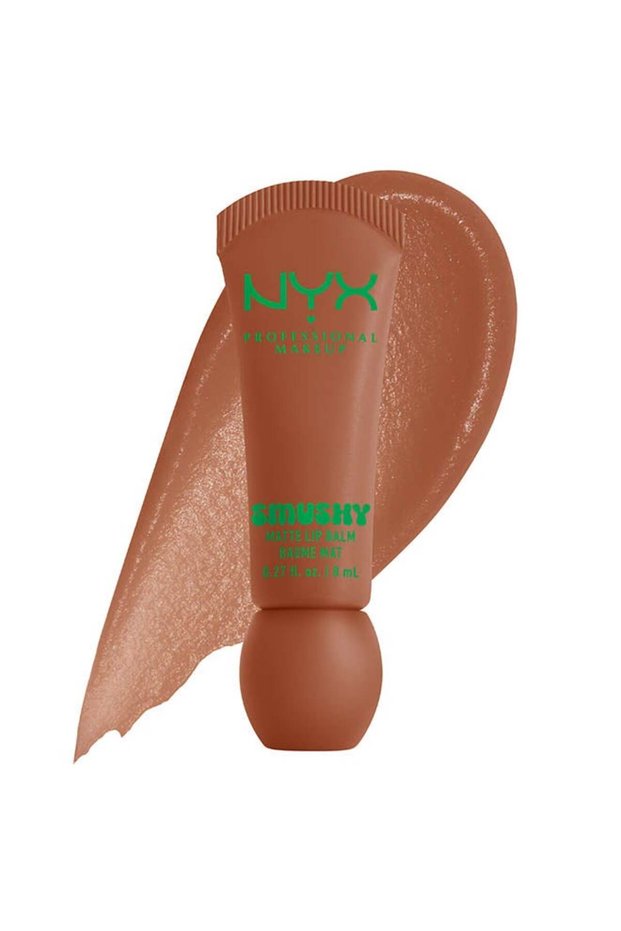 NYX Smushy Matte Lip Balm, Soft Diffused Color, Matte Finish - Soft Smile