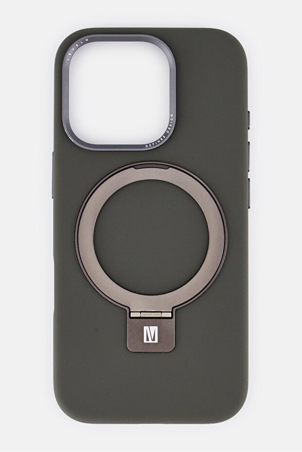 iPhone 16 Pro Iris Magsafe Liquide Silicone Case, Grey