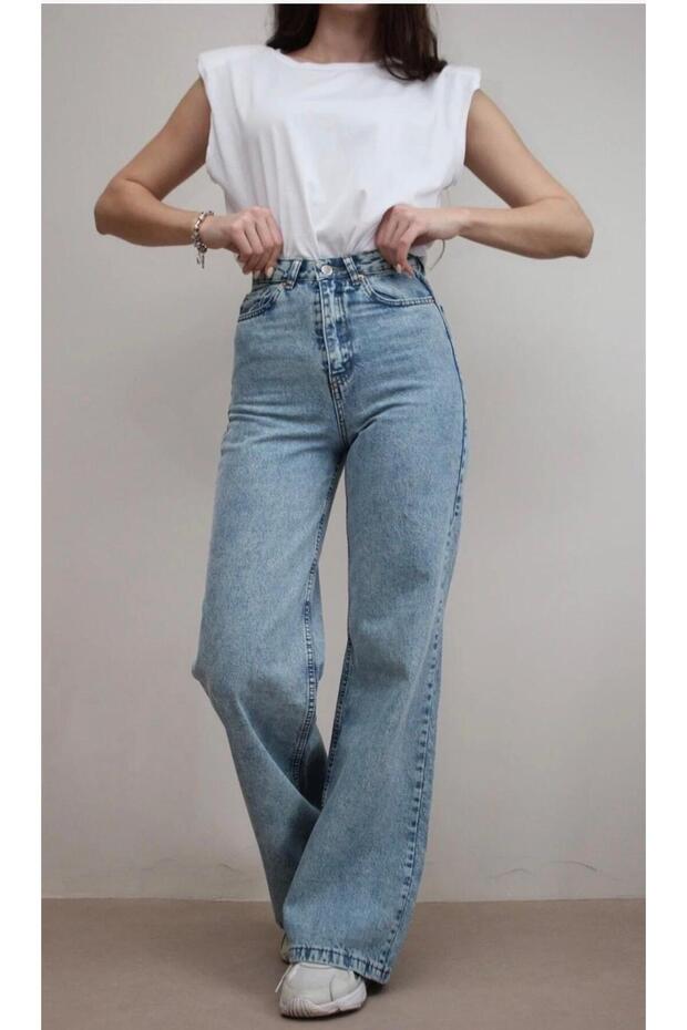 Bella Vista//New Season//High Waist//Stretchy//Women's Palazzo Jeans