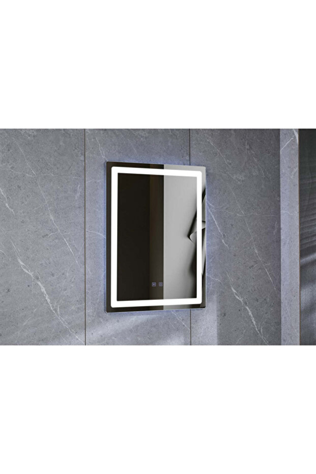 LED and Touch Mirror, with Defog Function, 60 x 80 cm, - 8