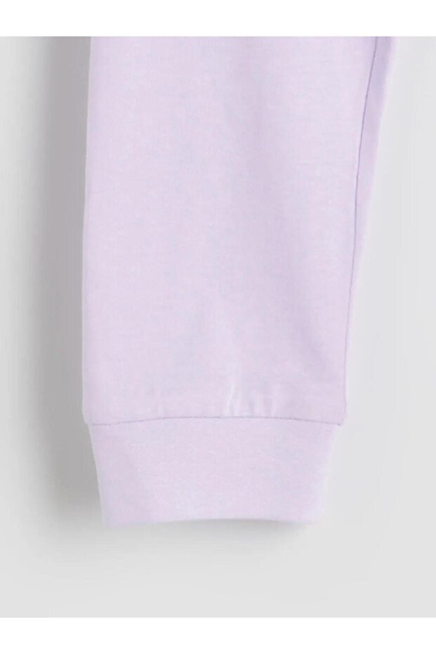 Bisiklet Yaka Kız Çocuk Pijama Takım 2'li (W5) - 3