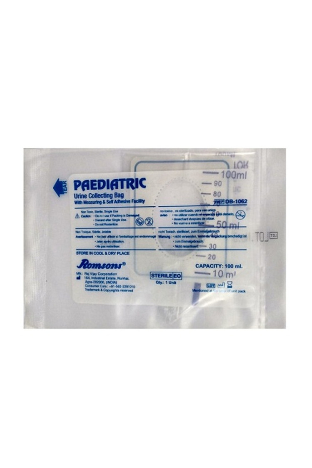 Rc Paediatric Urine Collecting Bag, Gs-1062