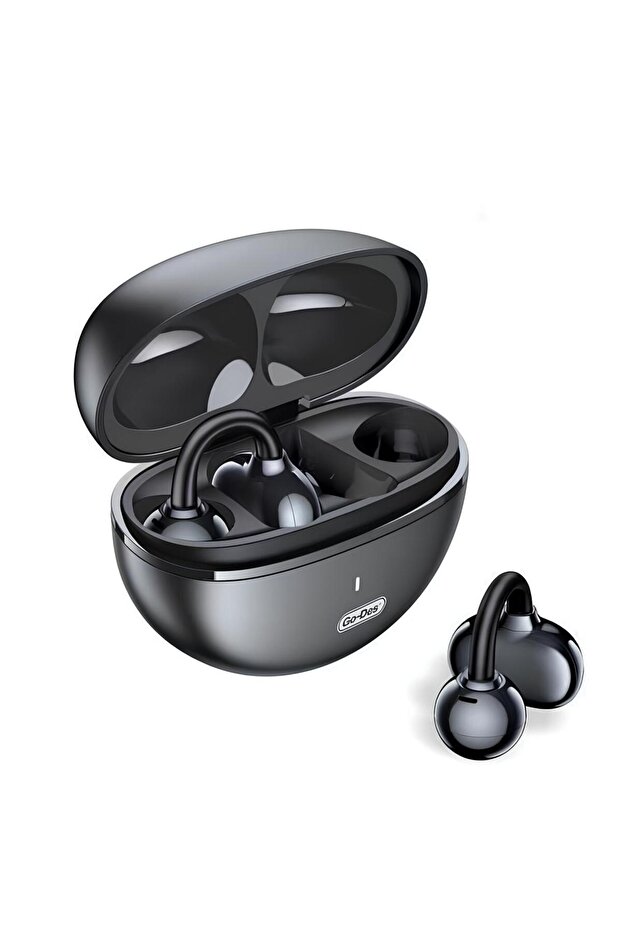 Wireless earbuds with ear hook, Bluetooth 5.3, ENC noise cancellation, and antenna connection - 2