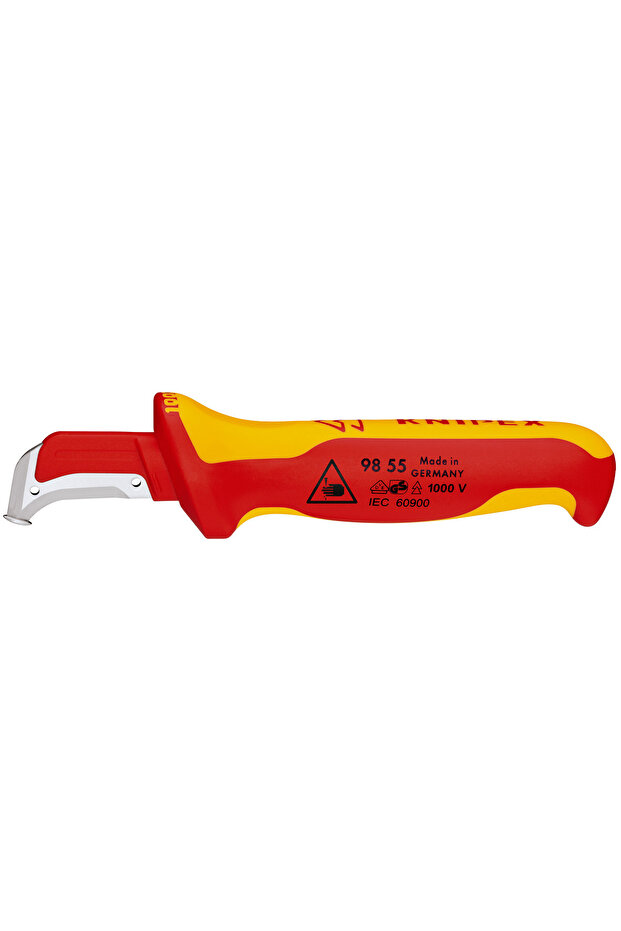 Wire stripper with guide shoe and multi-component inserts insulated according to VDE 180 mm - 1