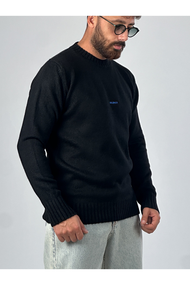 Basic Чорна чоловіча кофта - 1