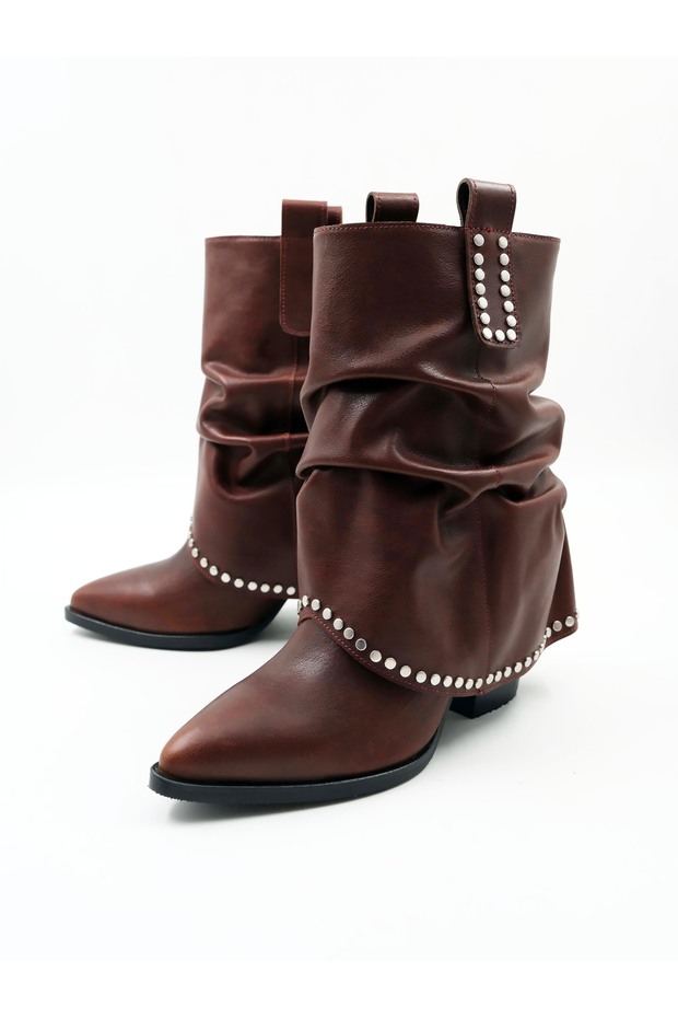 Kadın Hakiki Deri Bot - 4