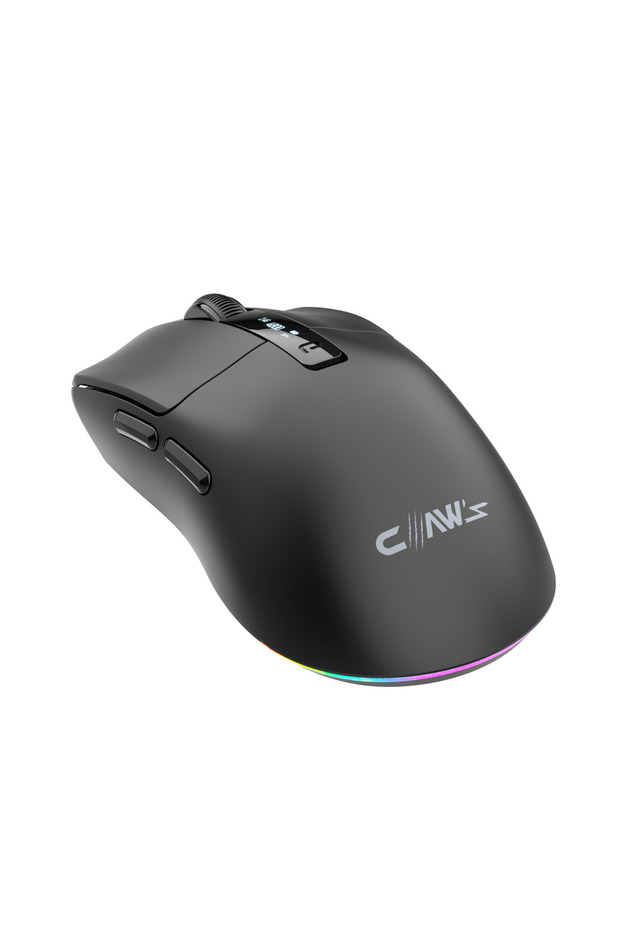 Venator 32000 Dpi Pixart PAW 3335 LCD Ekran - Kablosuz Gaming Mouse (2.4Ghz + BT + Type-C) - 2