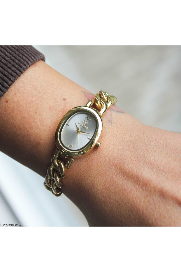 Hm27499S01-2 Women's Wristwatch with Steel Strap