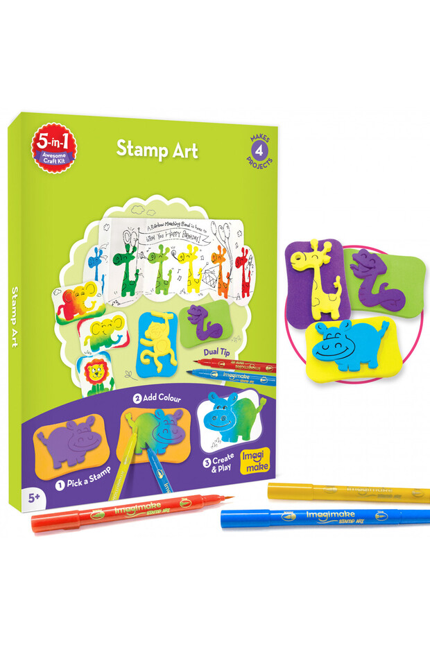 Set Creativ pentru Copii 5 in 1 - 6