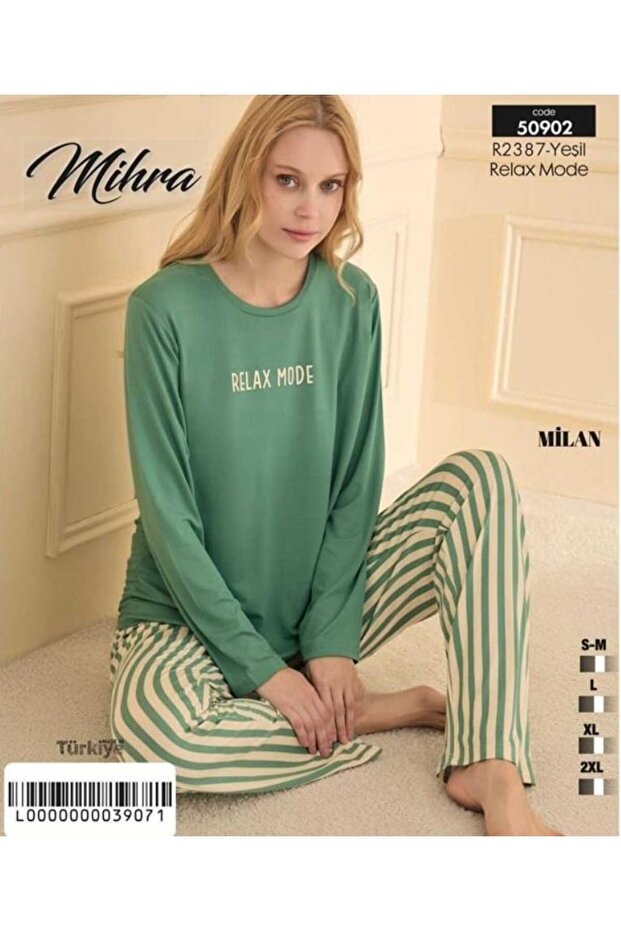 SET DE PIJAMA CU MÂNECĂ LUNGĂ - 1