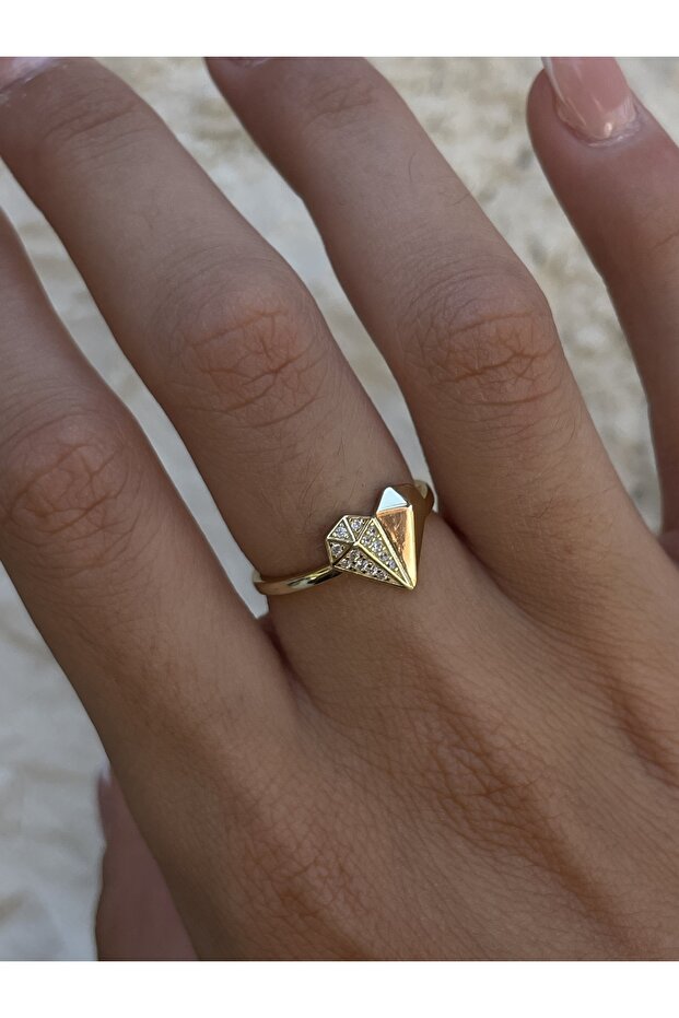 Prizma Kalp Yüzük - 1