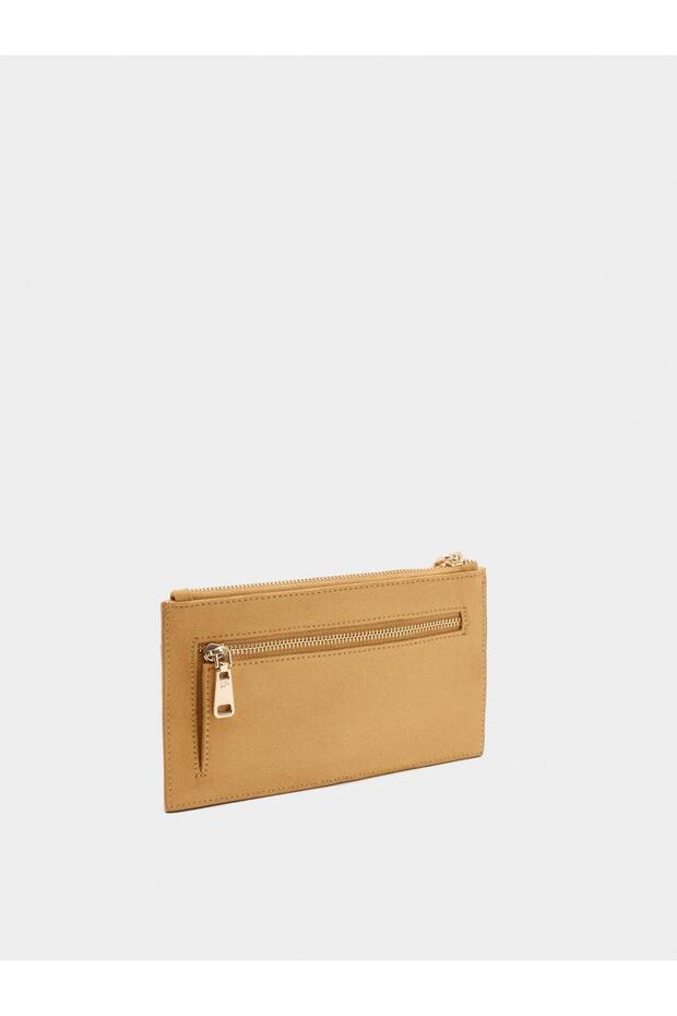 Süet Efektli Cüzdan L - 3