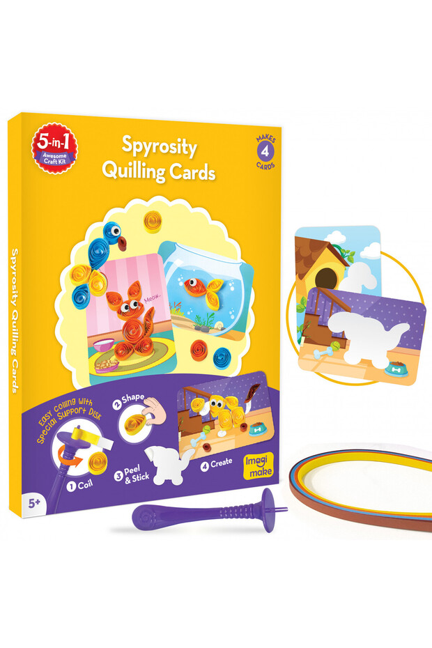 Set Creativ pentru Copii 5 in 1 - 8