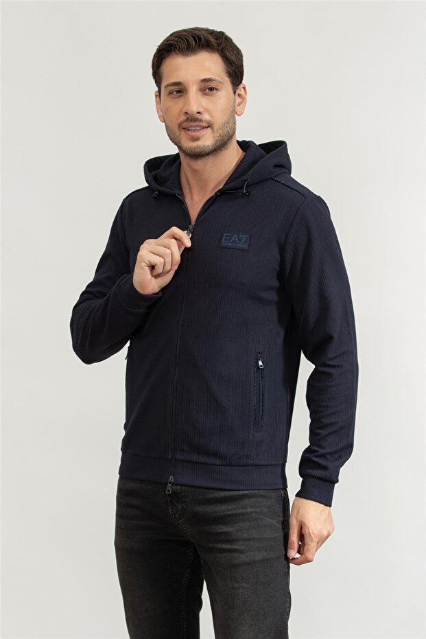 Erkek Kapüşonlu Sweatshirt - 2