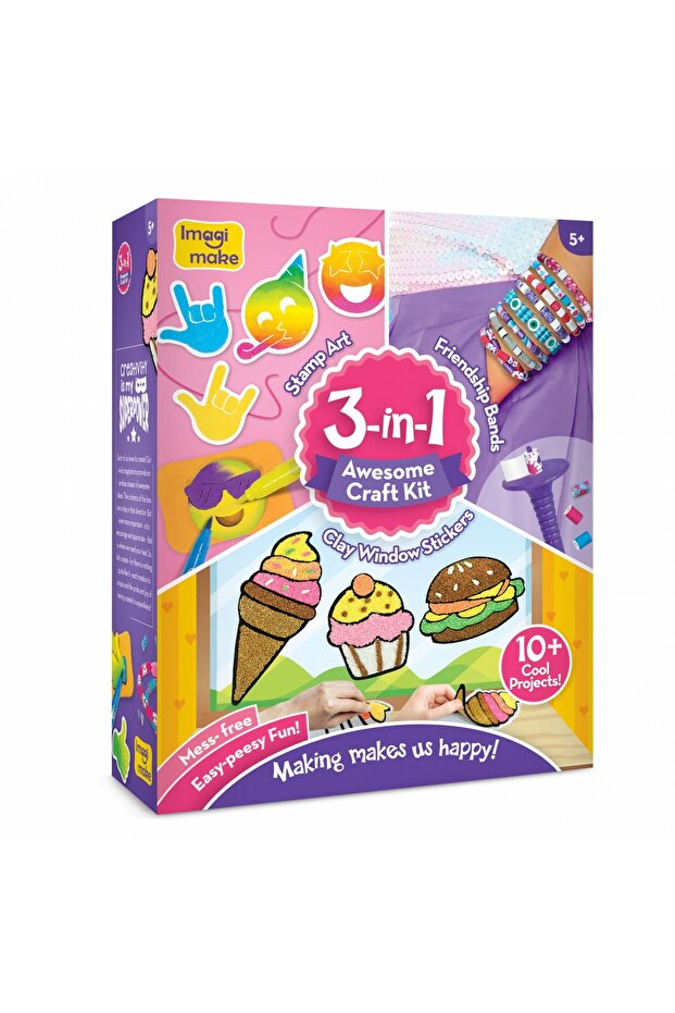 Set Creativ pentru Copii 3 in 1 - 6
