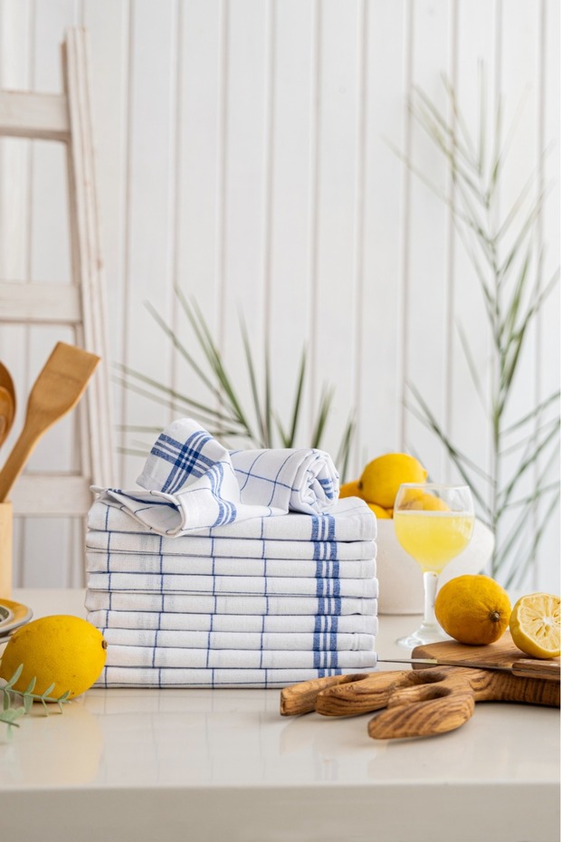 10-Piece Serving Napkin, German Napkin, Food Cover, Dishcloth (50X70Cm)