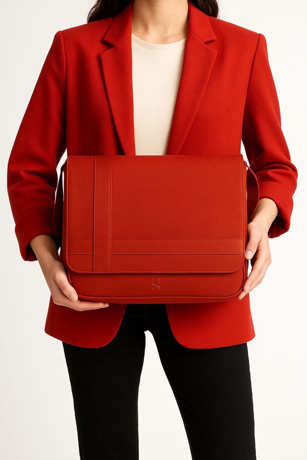 حقيبة ظهر يومية للجنسين من نوع Postman Bag
