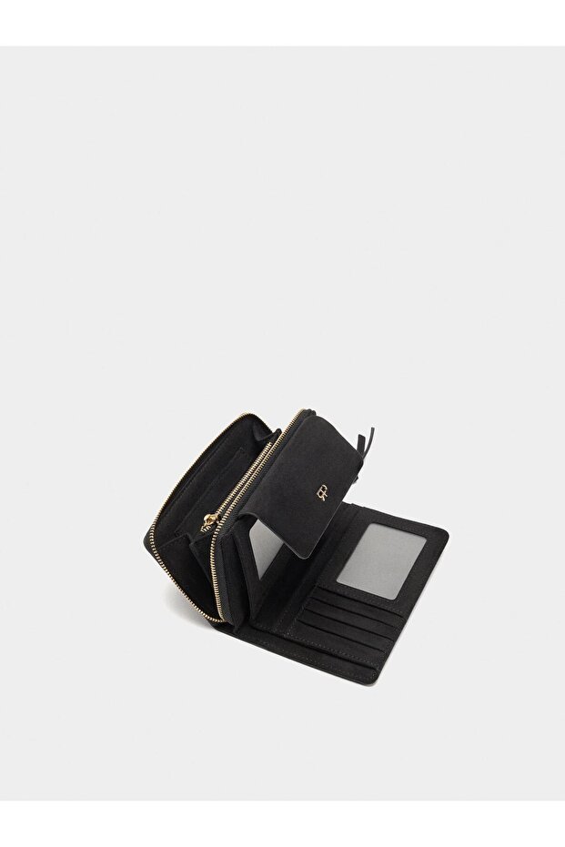 Süet Efektli Cüzdan - 4