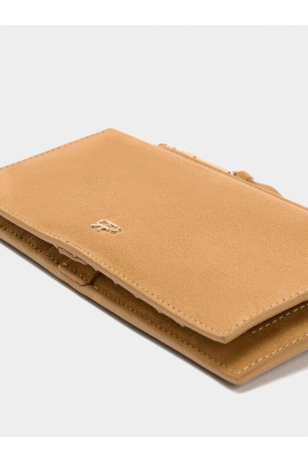 Süet Efektli Cüzdan L - 2