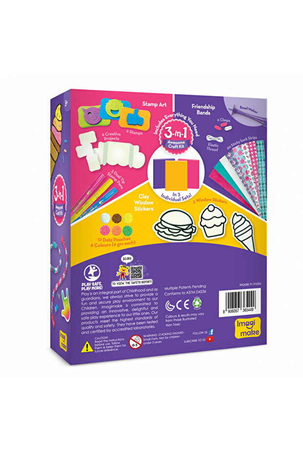 Set Creativ pentru Copii 3 in 1 - 2