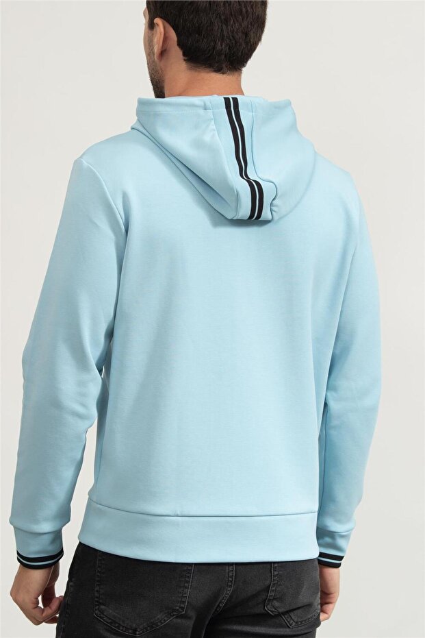 Erkek Kapüşonlu Sweatshirt - 3