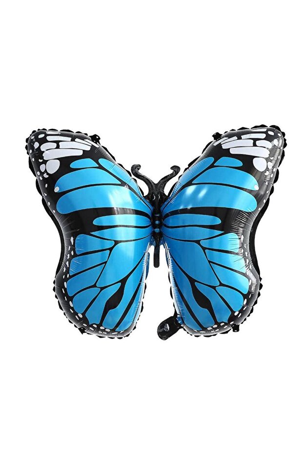 Blue Butterfly Foil Balloon