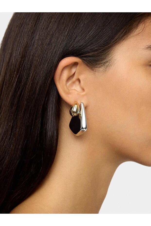 Çift Renkli Küpe Seti - 1