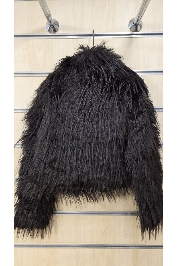 معطف فروي من القطيفة - 6