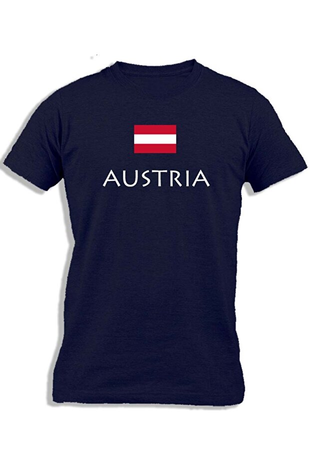 AUSTRIA WITH FLAG - 1