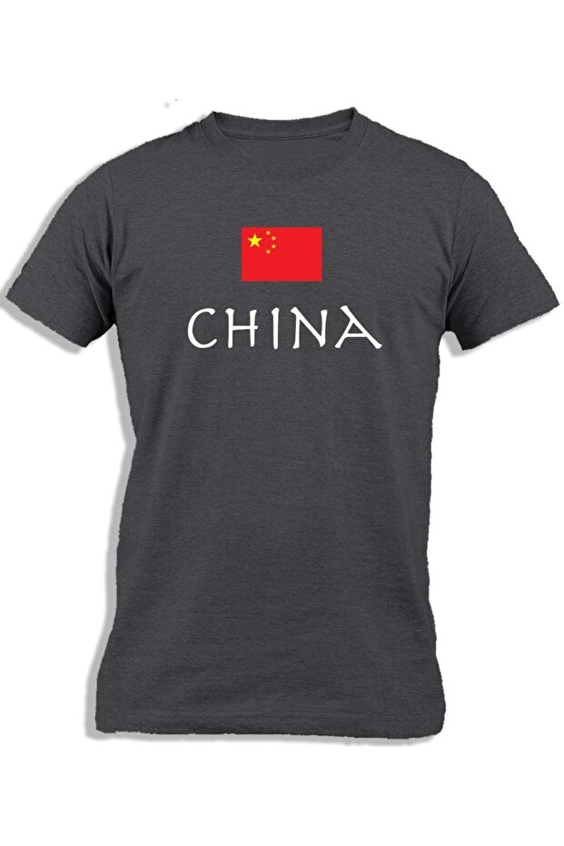 CHINA WITH FLAG