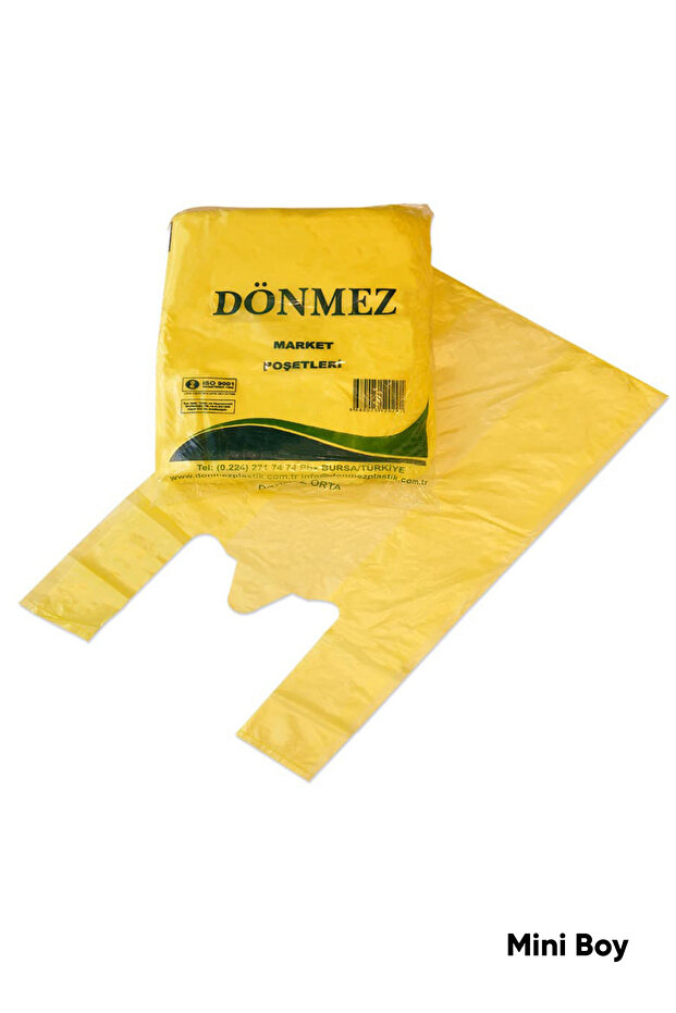 Hışır Renkli Atlet Poşet Mini Boy 1 KG - 2