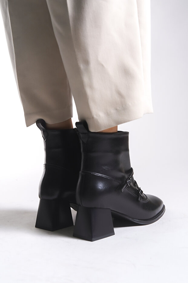 Kadın Bot 0012862 Siyah - 5