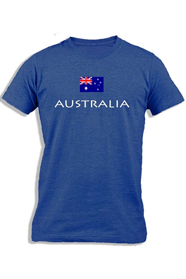 AUSTRALIA WITH FLAG