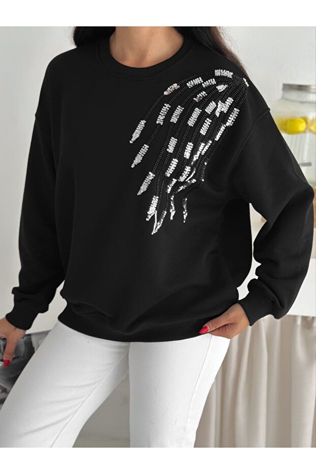 TAŞLI SWEAT - 1