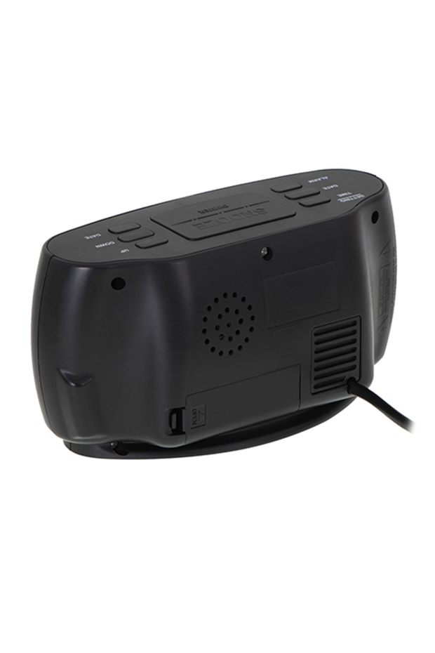 AD 1186 black Clock - Alarm clock with temperature and humidity measurement - 4