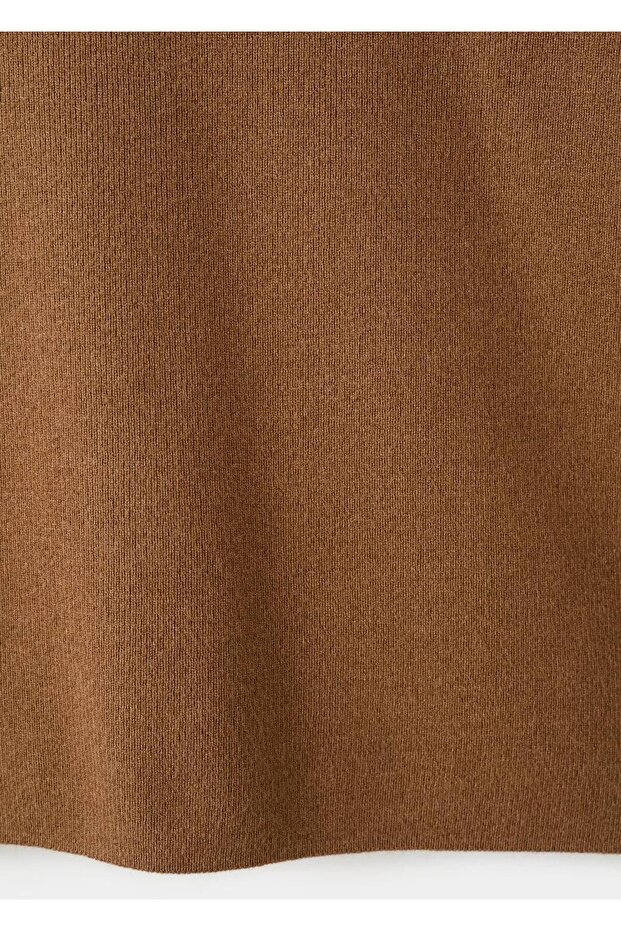 Perkins yaka düğmeli kazak - 6